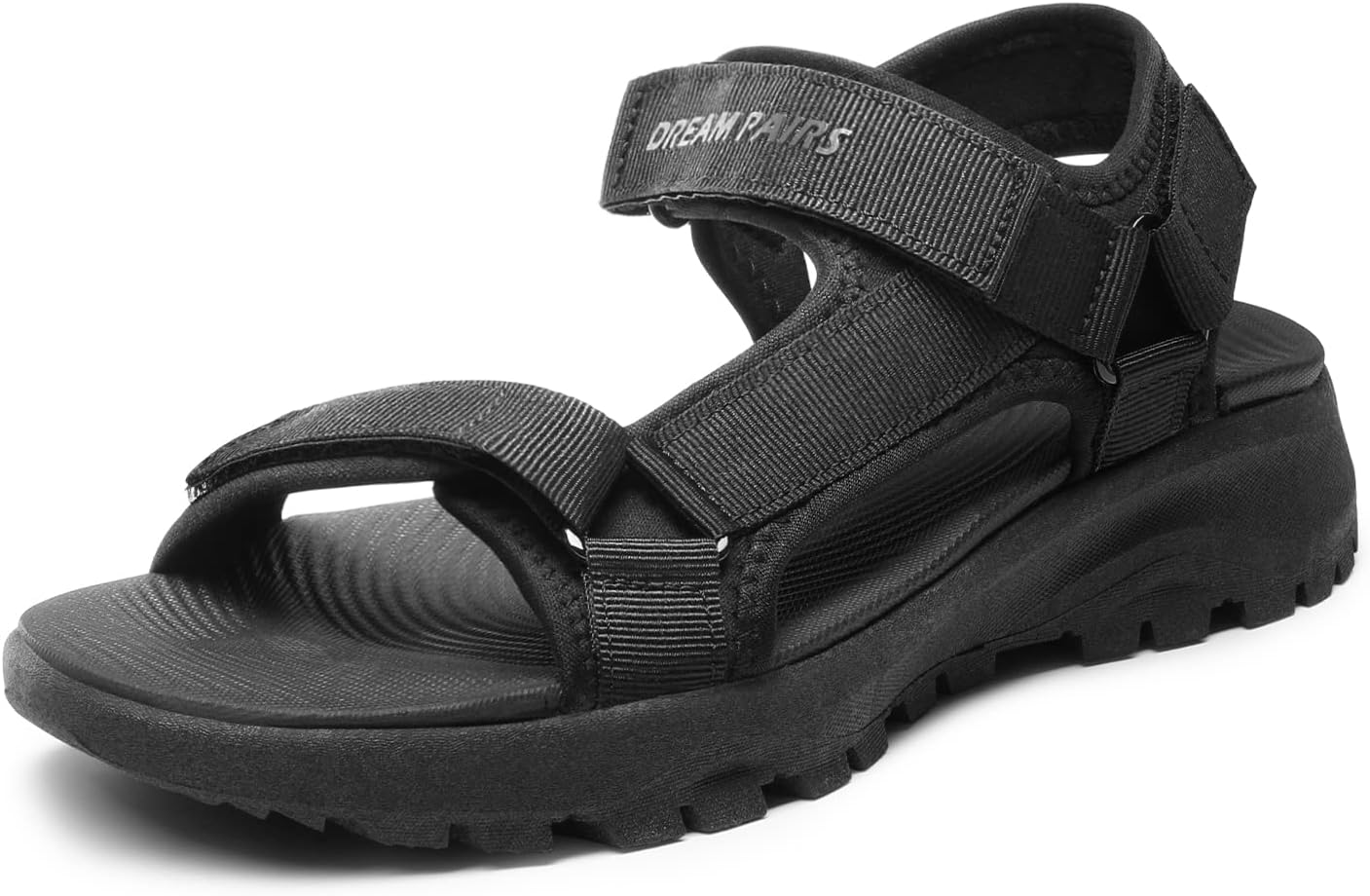 DREAM PAIRS Womens Athletic Sandals Walking Hiking Sandals for Ladies Comfortable Light-Weight Outdoor Sports Summer Sandals