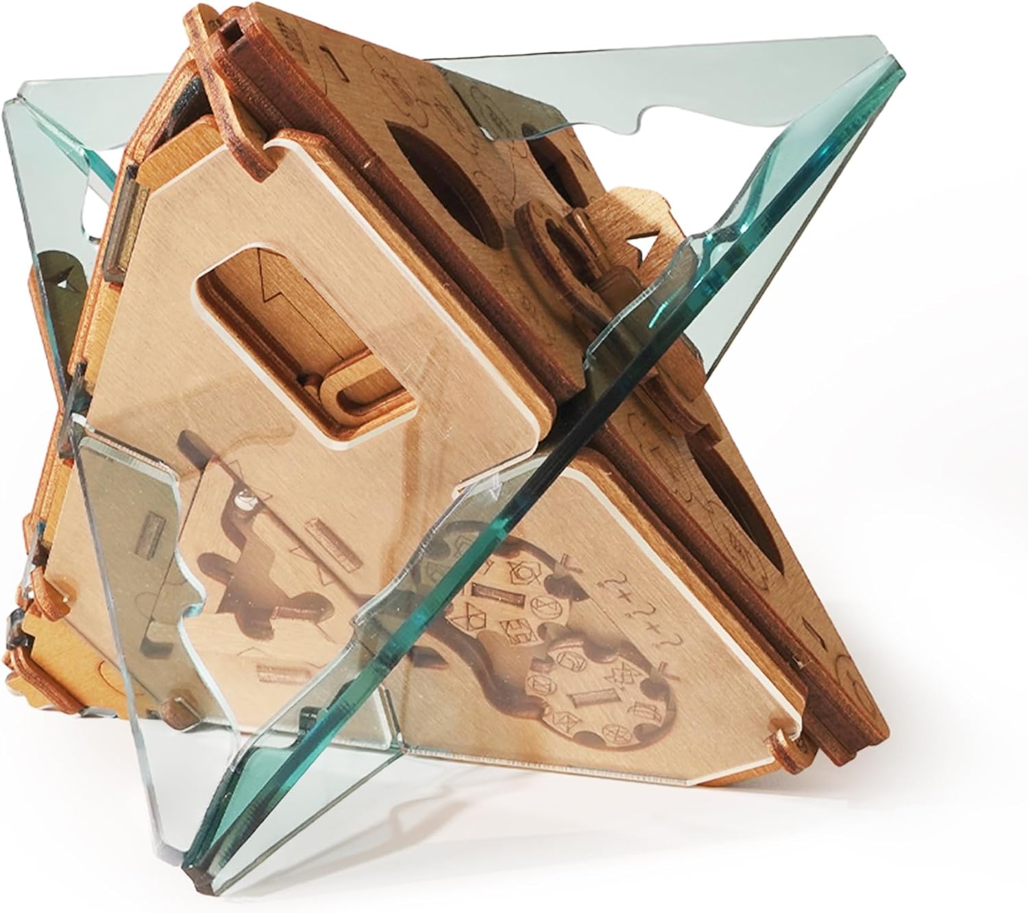 PUZZLE POTATO Anti-Gravity - Escape Room Game - Wooden Puzzle Box - 3D Brain Teaser Puzzle - Treasure Box