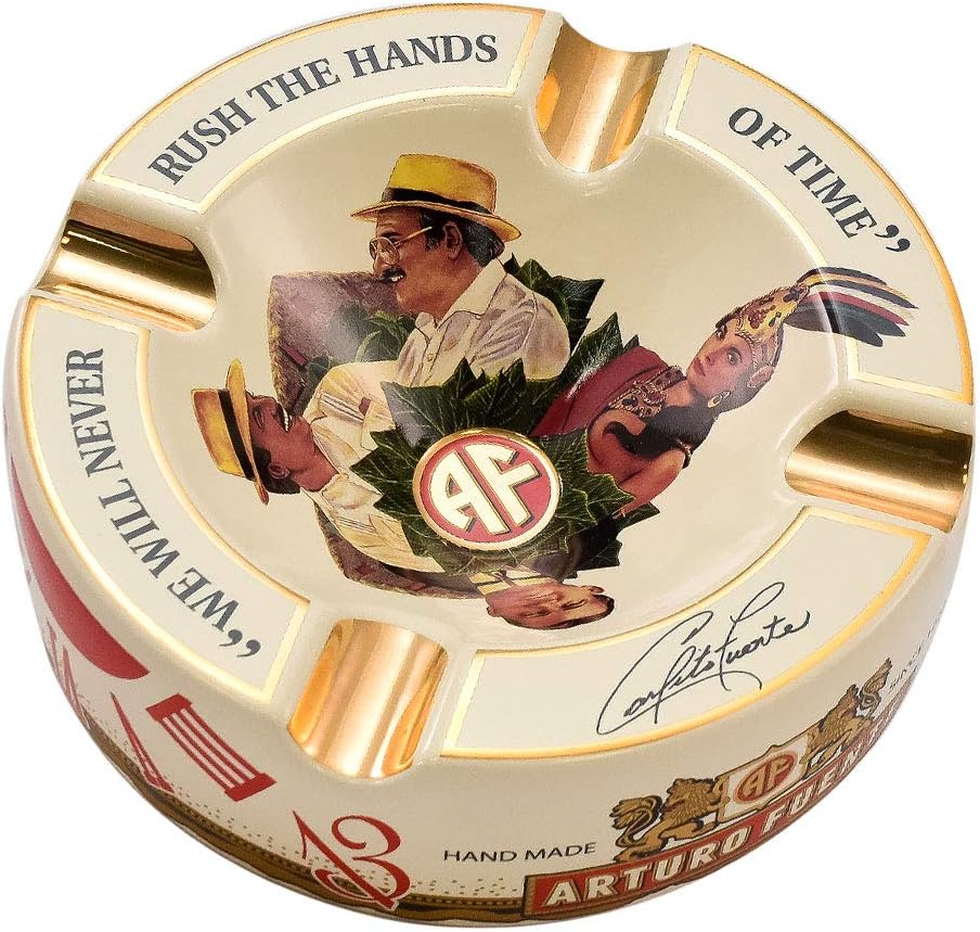 Limited Edition Large 8.75" Arturo Fuente Porcelain Cigar Ashtray
