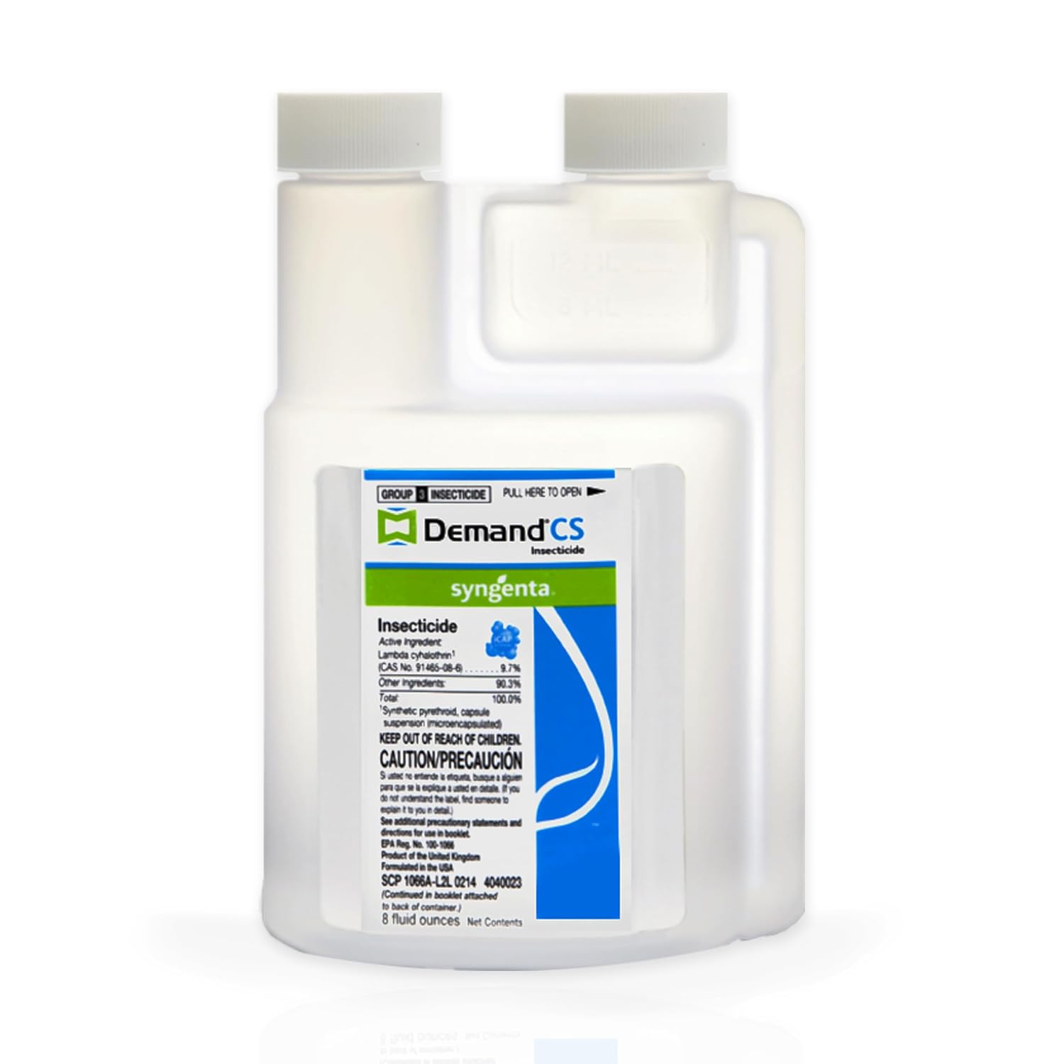 Demand CS Insecticide - Contains iCAP Technology for Long-Lasting Pest Control, Sprayable Insecticide, Effective Against Over 30 Pests, Formulated for Indoor & Outdoor Use (8 oz)