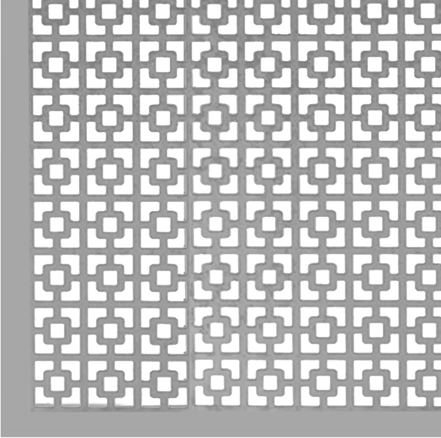 M-D Building Products 57555 24 in. x 36 in. x .019 in. Mill Aluminum Sheet Chainlink