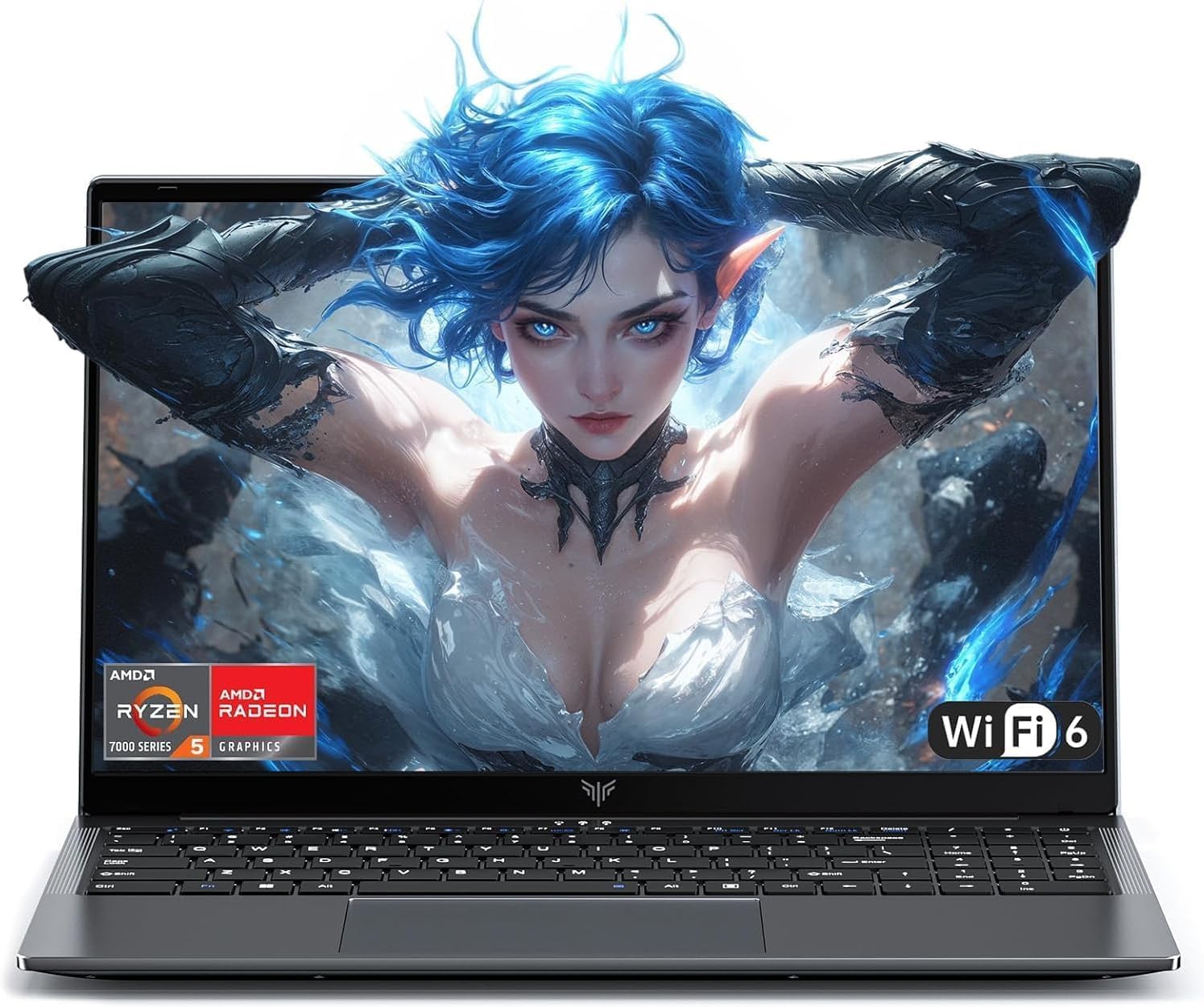 ACEMAGIC 2026 15.6 Inch Laptop with AMD Ryzen 7430U Processor up to 4.3GHz | 16GB RAM DDR4*2 + 512GB M.2 SSD with Win 11 Pro Installed, 1080p FHD, HDMI, BT5.2, USB3.2, Type-C, 54.7Wh Battery,WiFi 6