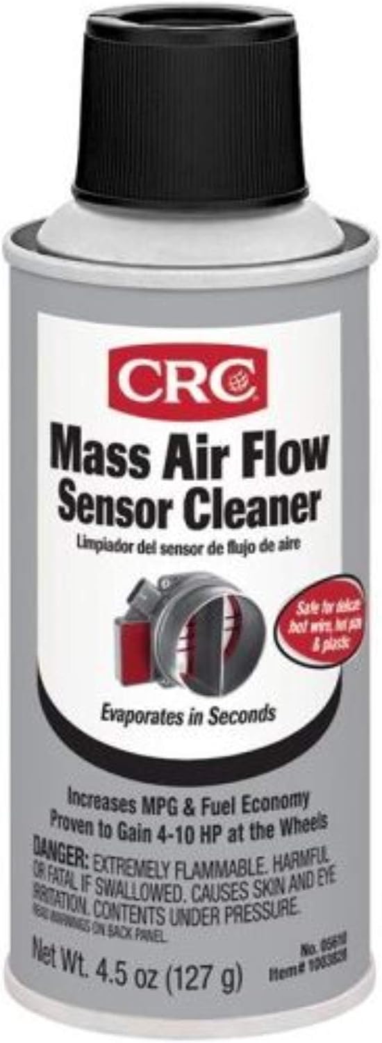 CRC Mass Air Flow Sensor Cleaner, 4.5 Wt Oz, 05610