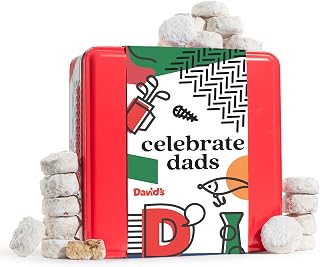 David’s Cookies Father's Day Gift Butter Pecan Meltaways Flavored Gormet Cookies With Crunchy Pecans - Delicious Ideal Cookie Gift Basket For Dads This Father's Day 1 Lb