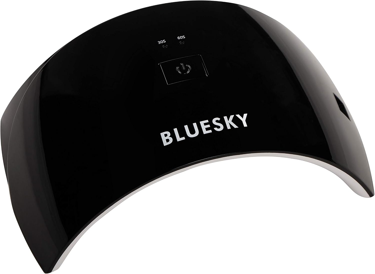 BLUESKY Professional LED and UV Light Nail Lamp for Gel Polish Curing, 24W Professional Nail Dryer with 2 Timers, Auto Sensor, UK Plug, Black