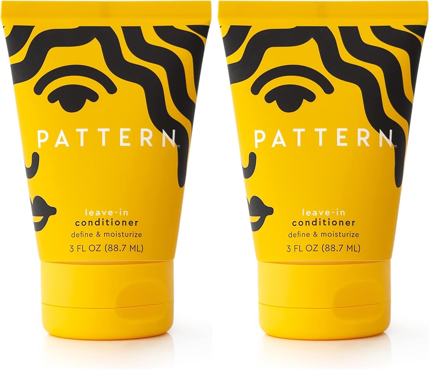 PATTERN Beauty by Tracee Ellis Ross Leave-In Conditioner 3 fl oz - Rich Moisture for Curly, Coily and Tight-Textured Hair, 3a to 4c, Travel-Size (Pack of 2)