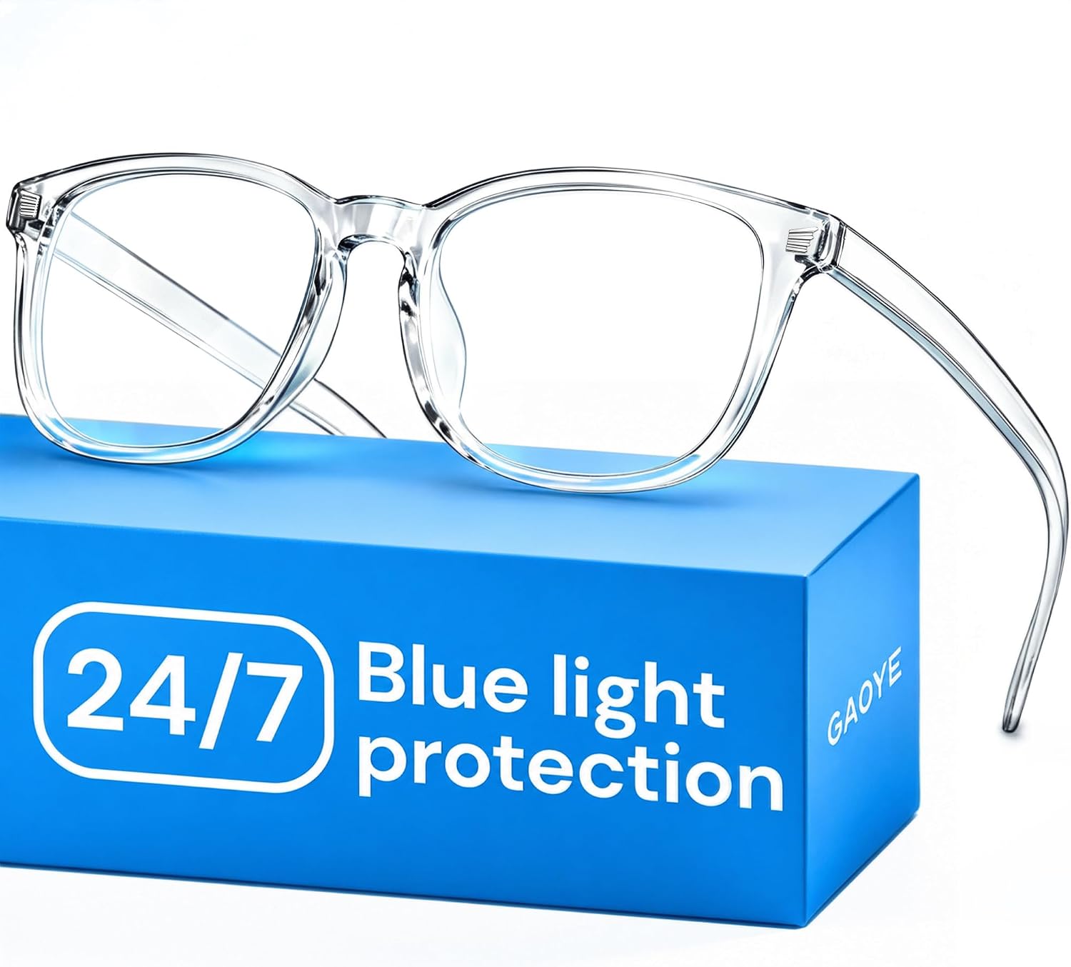 Gaoye Blue Light Glasses for Computer & Gaming - Clear