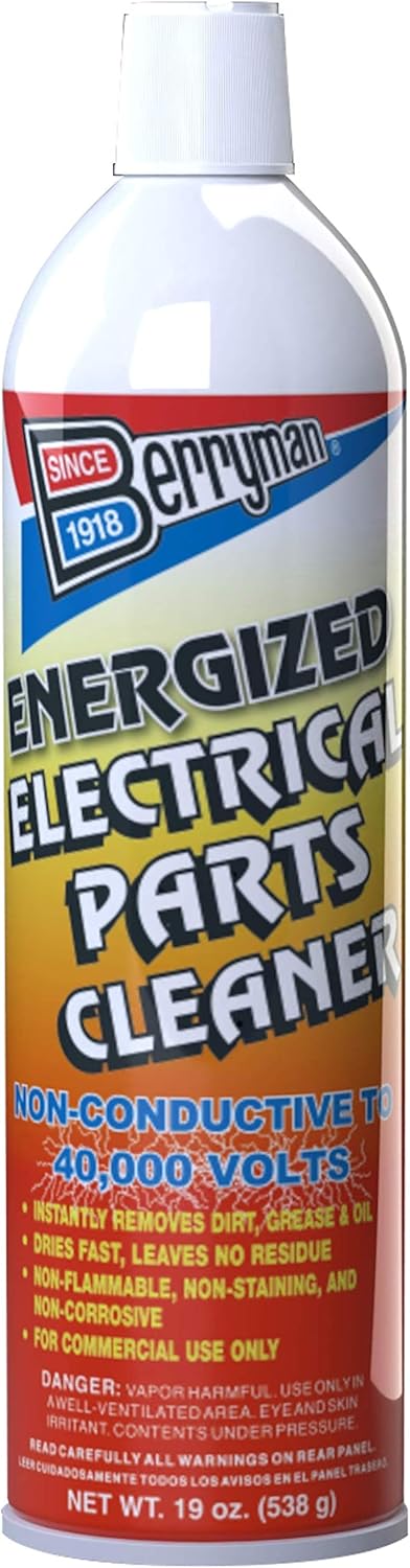 Berryman Products 1540 Energized Electric Parts cleaner 19 oz. Aerosol Can