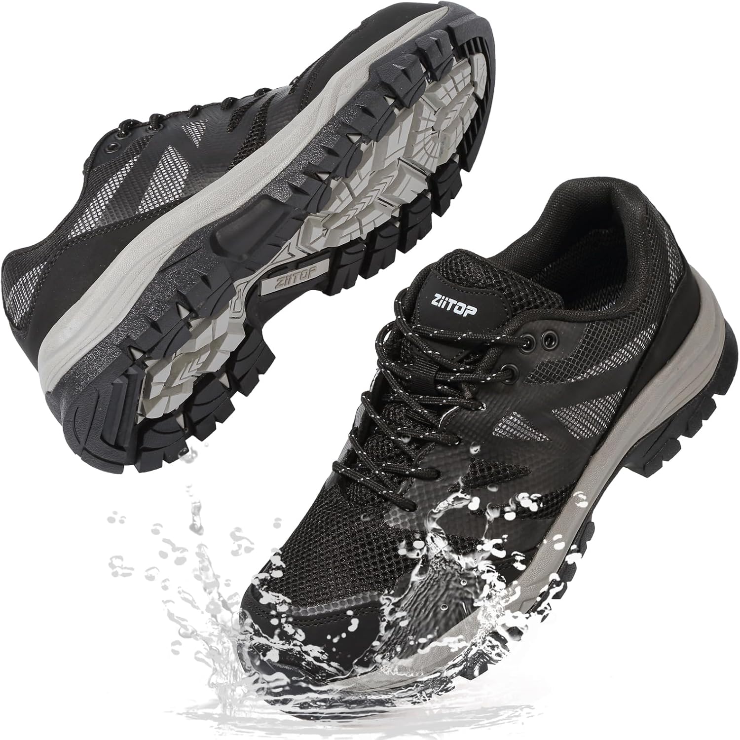 Steel Toe Cap Trainers Mens Womens Waterproof Safety Shoes Work Boots Safety Trainers Non-Slip Light Weight Industrial Protective Composite