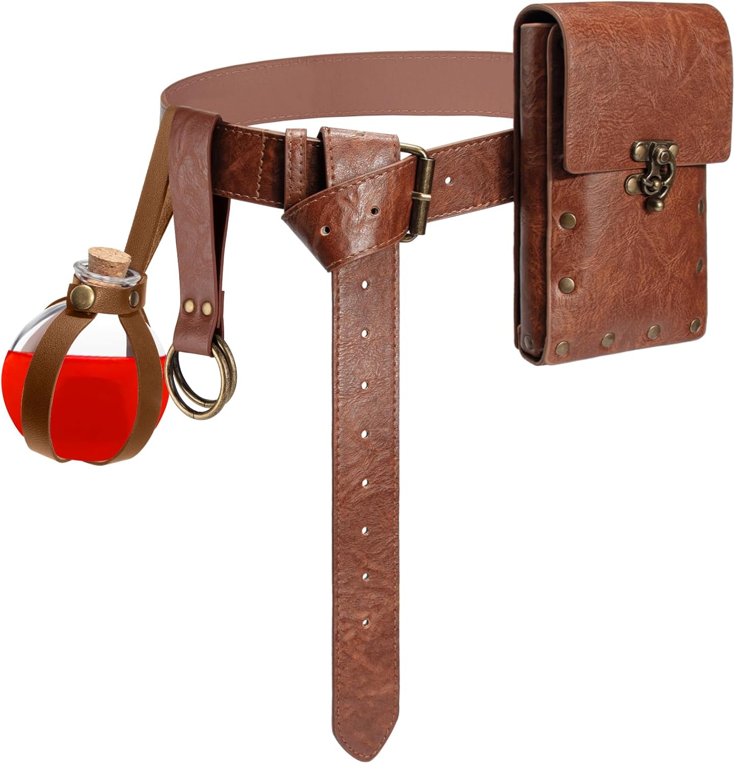 Renaissance Belt Pouch Waist Bag Pouch Skirt Hike Medieval Bag Ren Faire Costume Accessories for Halloween