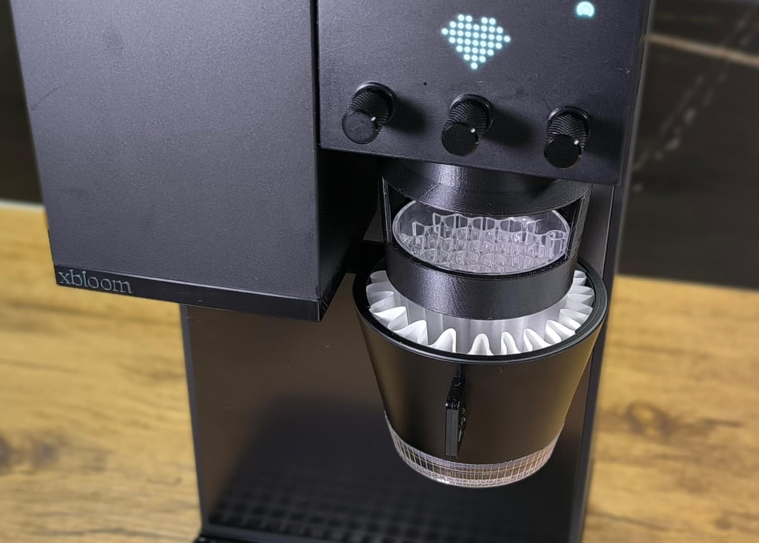 NextBloom Drip assist holder compatible with xBloom Studio and Melodrip, Cafemasy, Black