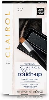Clairol Root Touch-Up Temporary Concealing Powder, Black Hair Color, Pack of 1