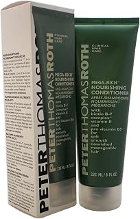 Peter Thomas Roth Mega-Rich Nourishing Conditioner, Biotin B-7 Complex Conditioner for Softer, Smoother, Healthier-Looking Hair, 8.5 Fl Oz (Pack of 1)