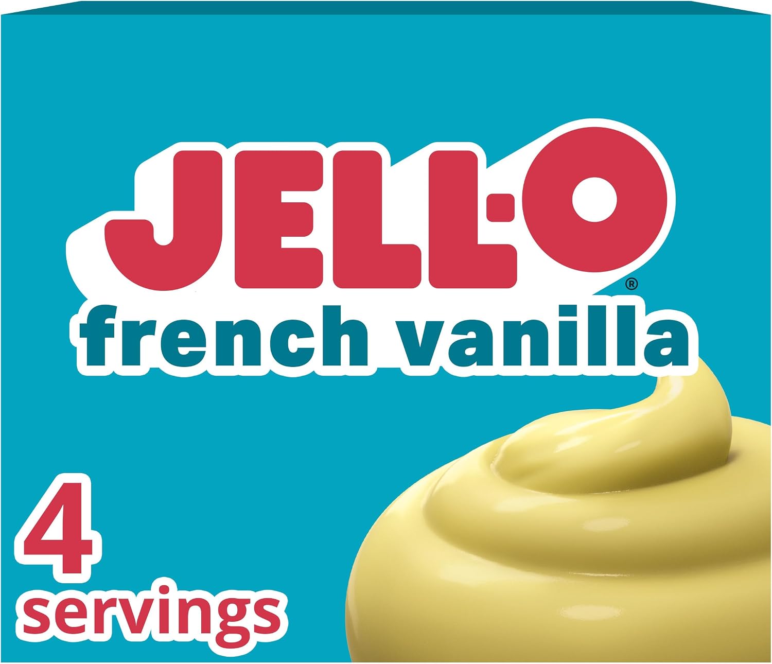 JELL-O FRENCH VANILLA INSTANT PUDDING AND PIE FILLING 1 x 96g