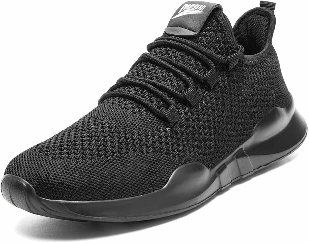 AZSDXS Men Running Trainers Lightweight Walking Shoes Fashion Breathable Jogging Athletic Sneakers Casual Breathable Gym Tennis Fitness Sport Outdoor Shoes