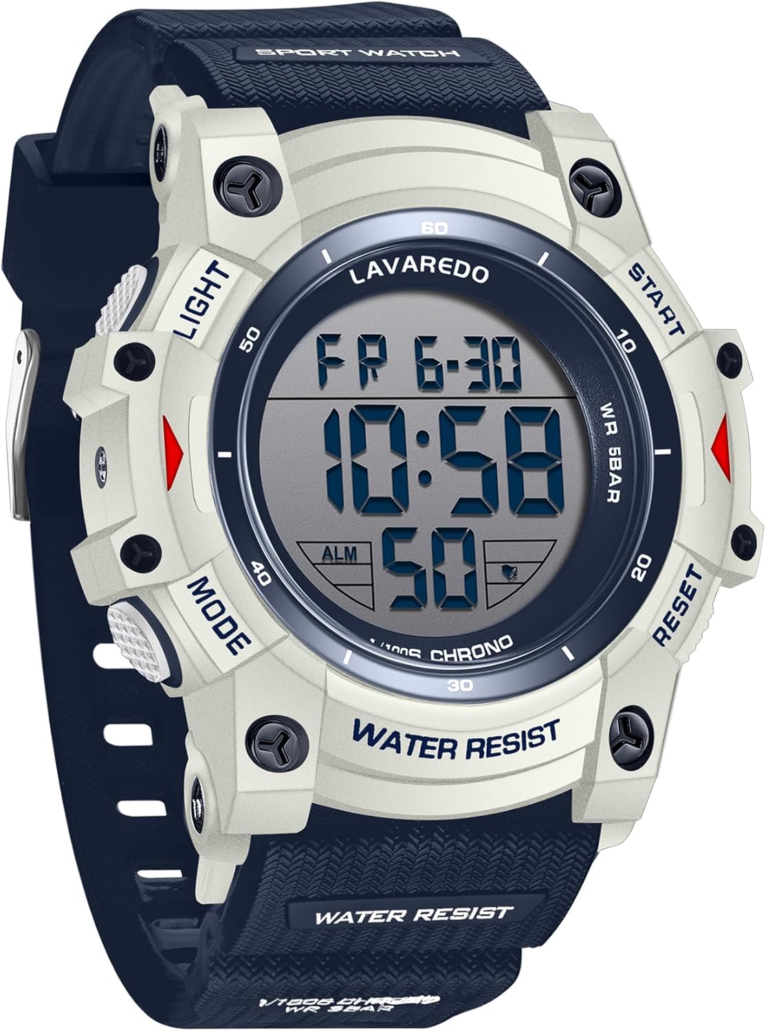 Men's Digital Watch Sports Outdoor Waterproof Watches for Men with LED Backlight Alarm Stopwatch Mens Watches Digital Chronograph Military Date
