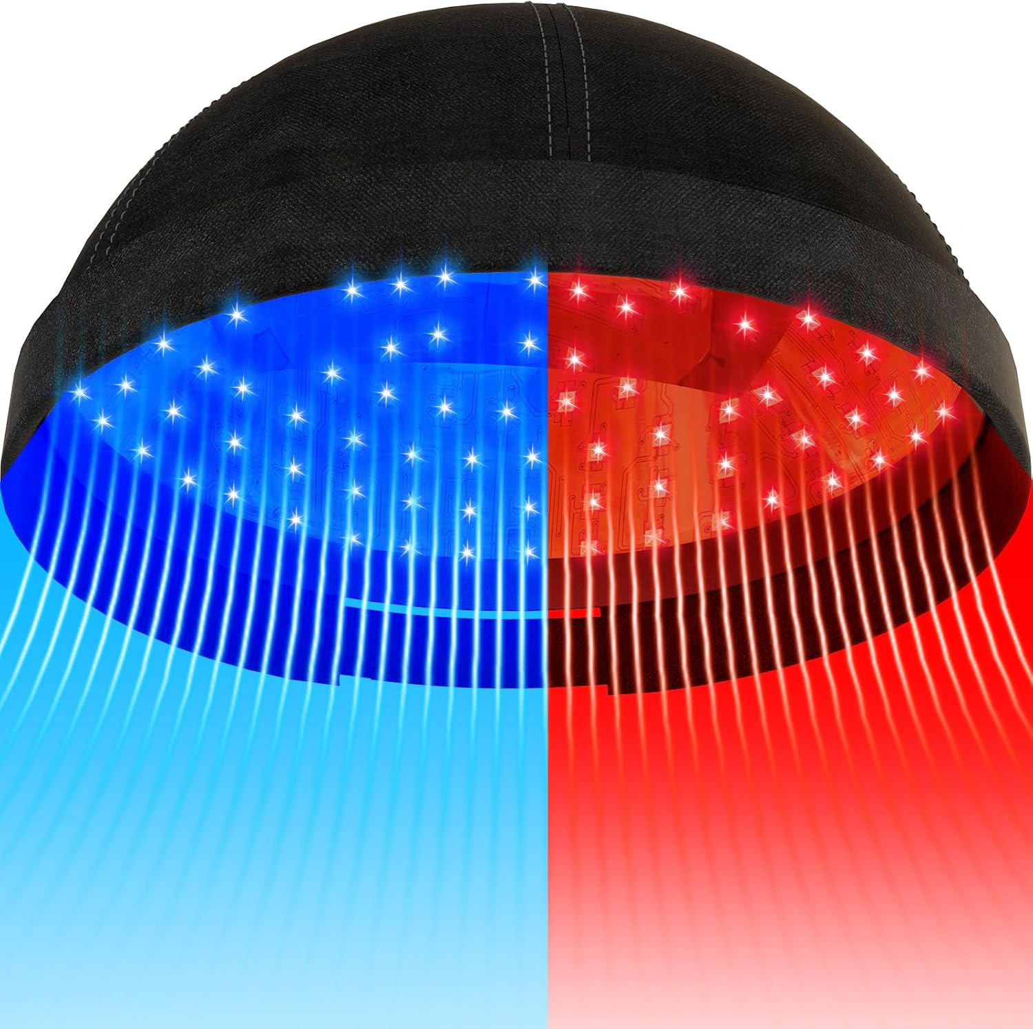 Laser Cap for Hair Growth, FDA Cleared Blue & Red Light Therapy Hat for Hair Regrowth with 236pcs Lamp, Anti Hair Loss Therapy for Women and Men, 5-60 Minutes Adjustable