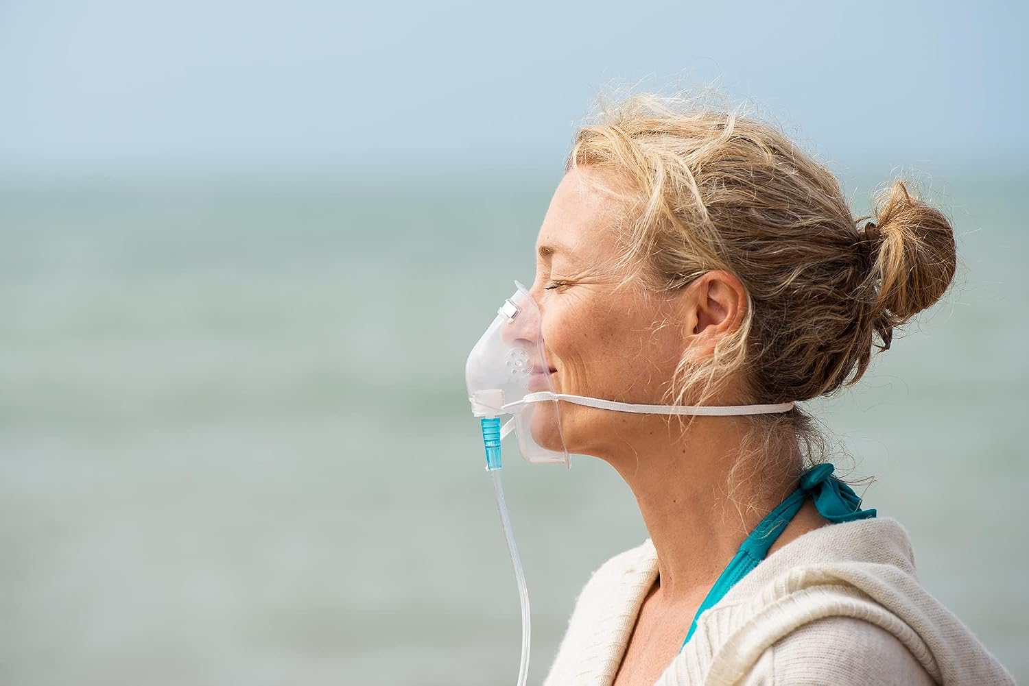 ClearO2 Medical Oxygen Mask and Tube - CE Marked (50)