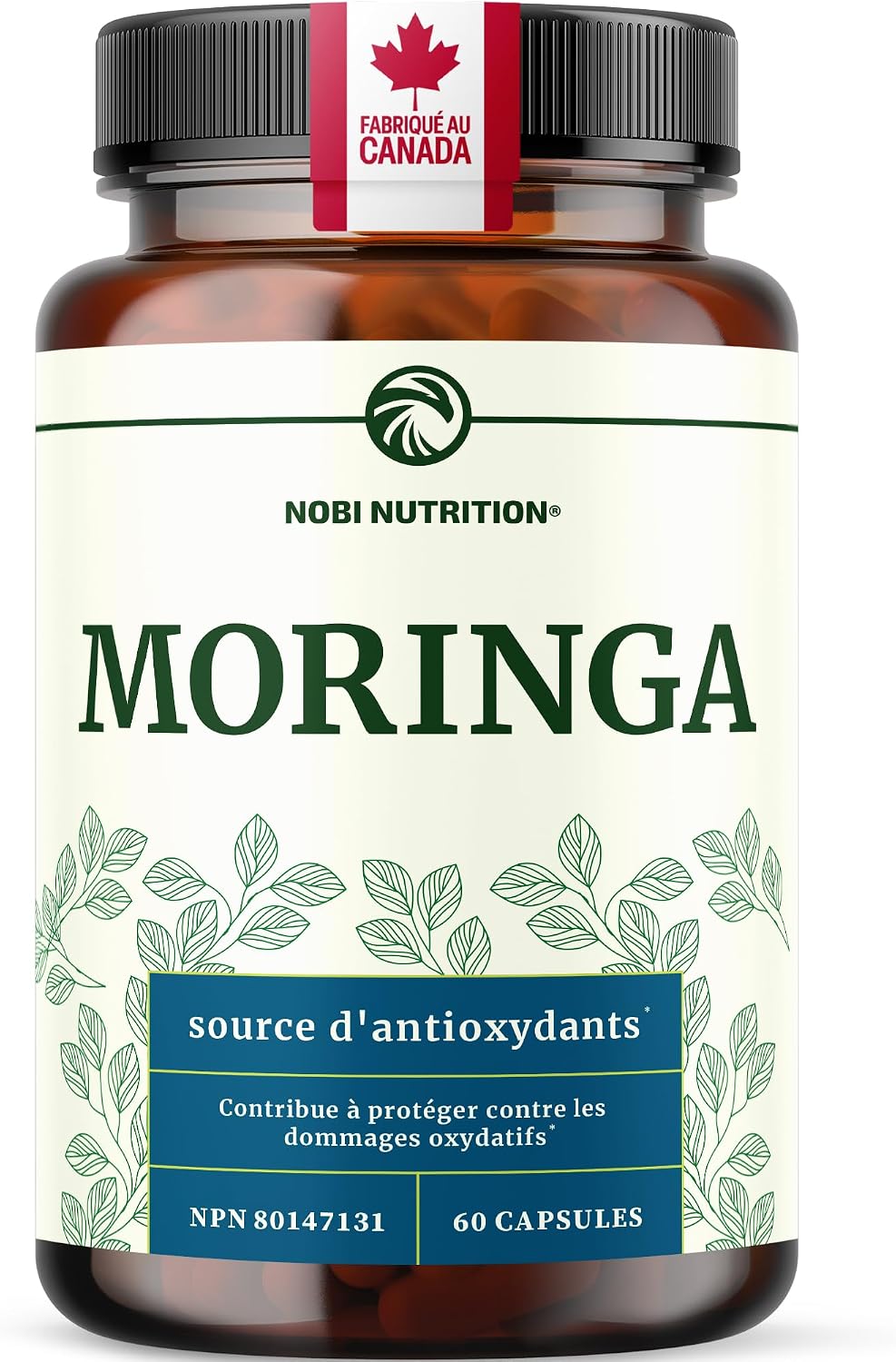 Moringa Capsules 5000mg, Antioxidant Superfood, Non-GMO, Third-Party Tested