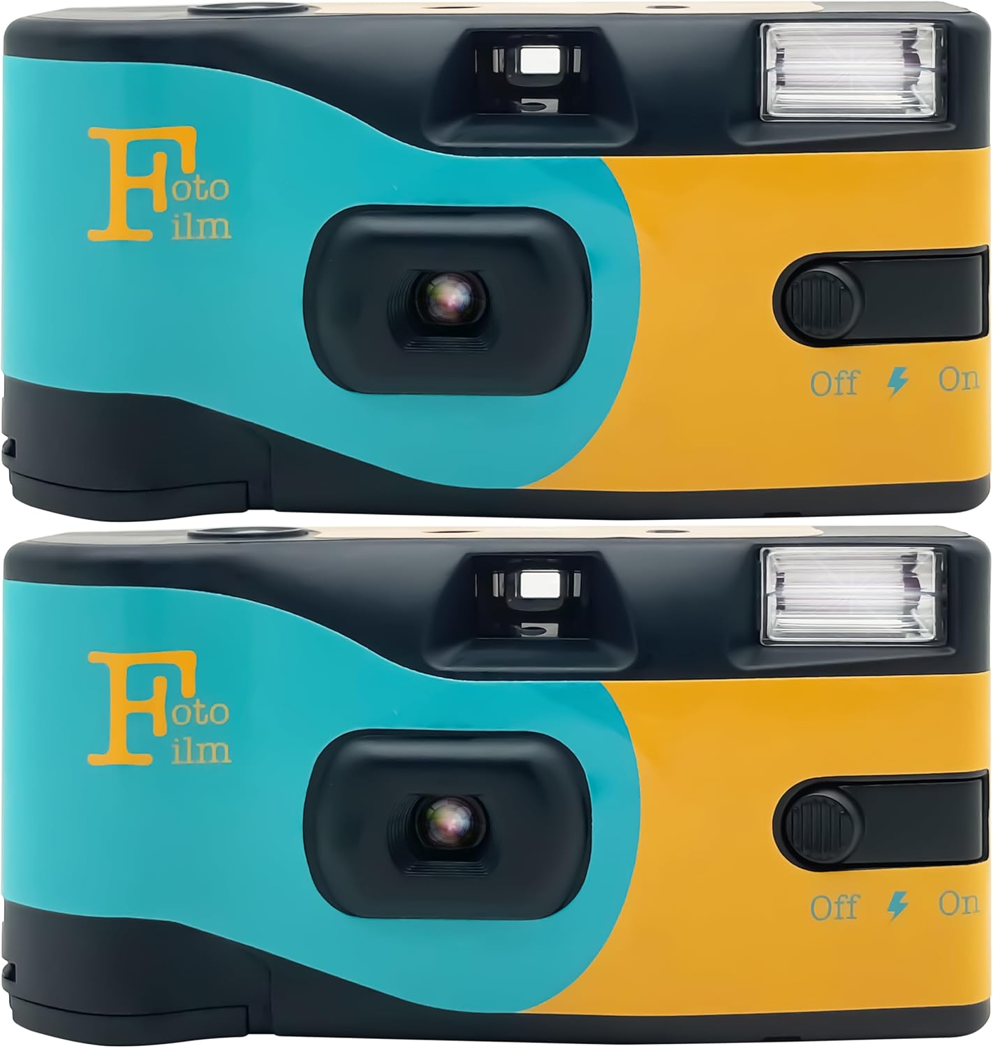 Fotofilm Pro Disposable Camera Single Use Film 400 27 Exposure Flash Multipack - 2 pack
