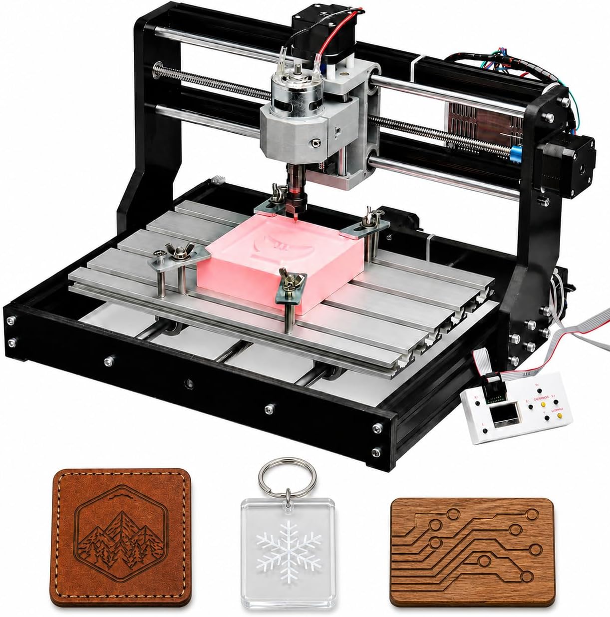 Genmitsu CNC 3018-PRO Router Kit, 3-Axis CNC Machine, Mini Milling Machine
