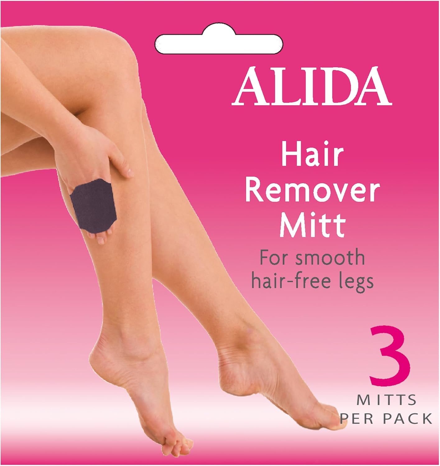 Alida Hair Remover Mitt for Legs (3 Mitts)