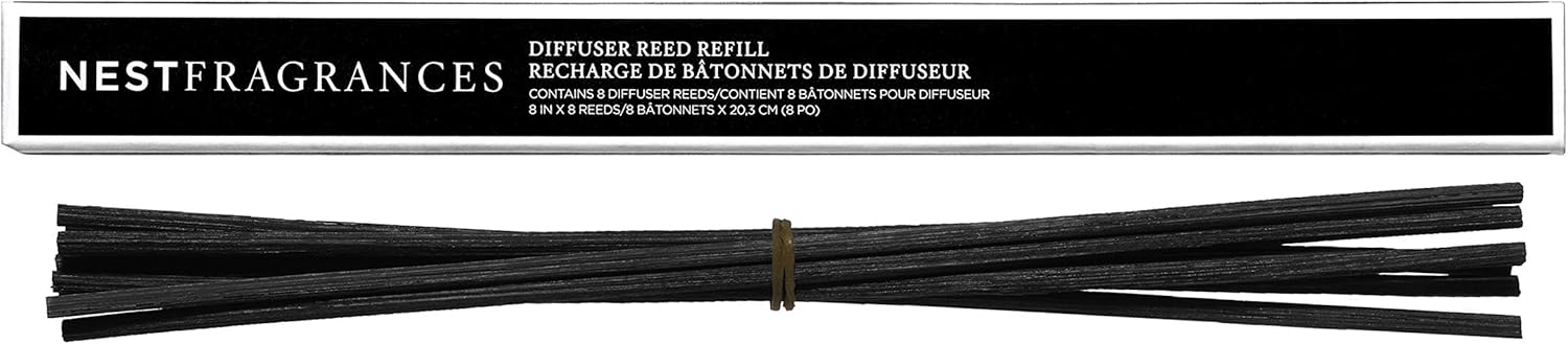 NEST New York Reed Diffuser Stick Refill - Contains 8 Diffuser Reeds - Designed Exclusively for NEST New York Reed Diffusers