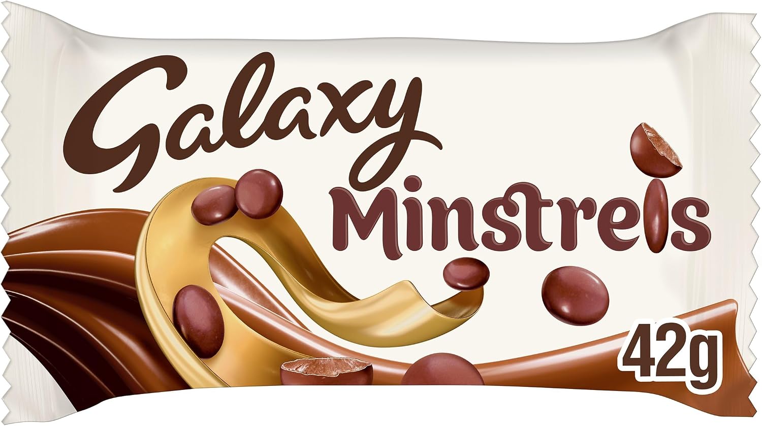 Galaxy Minstrels Milk Chocolate Bags Bulk Box, 40x42g