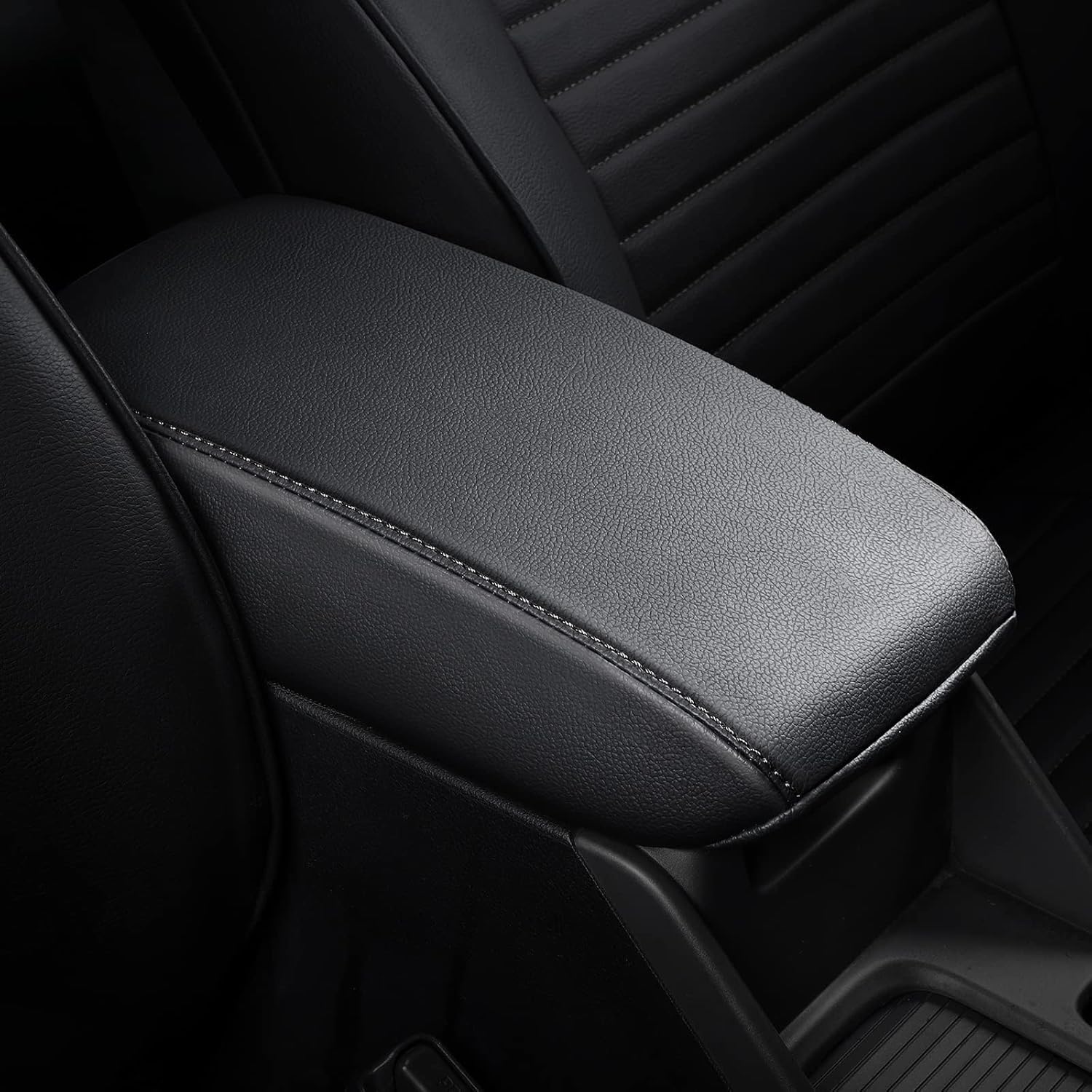AOMSAZTO Armrest Covers for 2013-2018 VW Golf Console Covers for VW