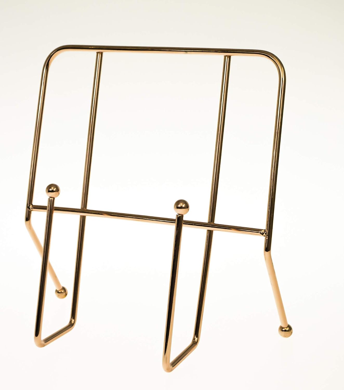 APOLLO 4598 Copper Cookbook holder, Metal, 22.7x13.3x22.4