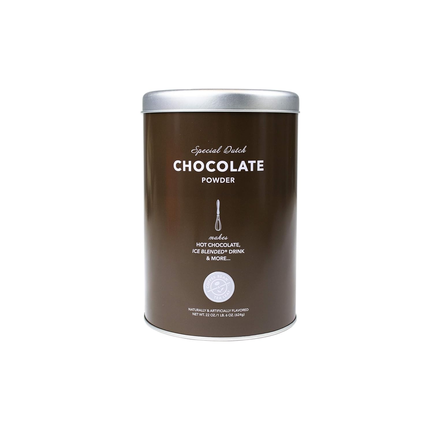 The Coffee Bean & Tea Leaf, Dutch Chocolate Creamer for Coffee, Lattes, and Drinks Powdered Creamer, 22oz. Tin