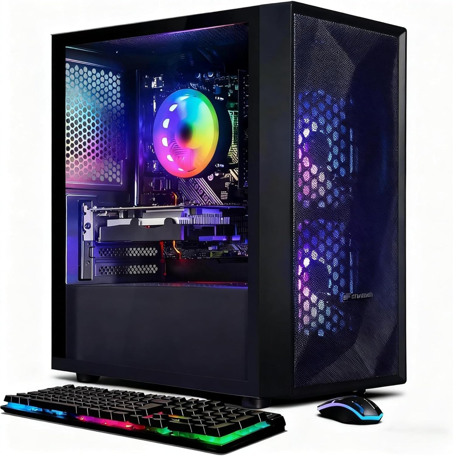 STGAubron Gaming PC Desktop,Core I5,RX 560 4G,16G RAM,512G SSD