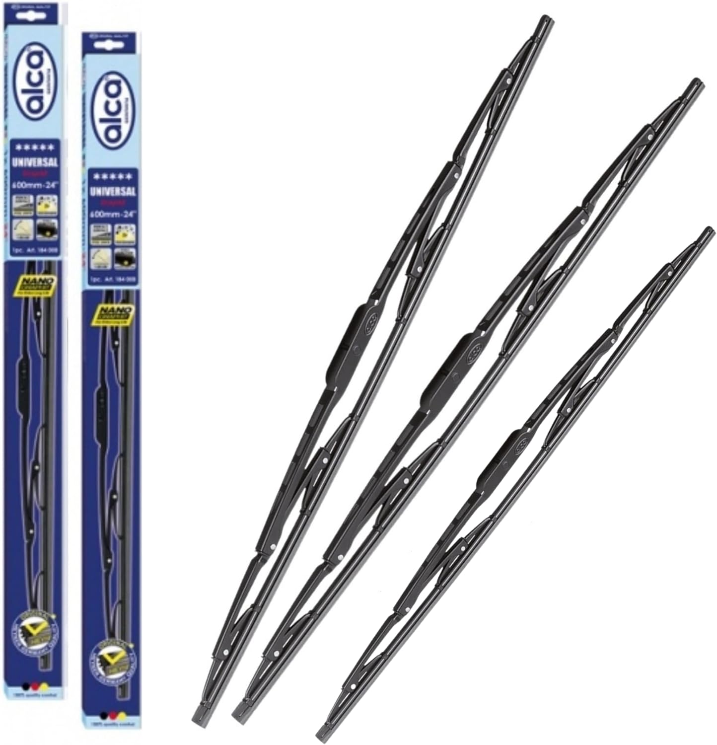 alca Germany Fits: Ford Fiesta 2002-2008 Wiper Blades 22"16" 11'' AU221611H Front Rear