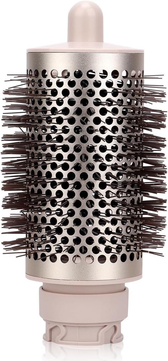 Large Round Brush Attachment for Shark FlexStyle Blow Dryer, Round Voluming Brush for Jumbo Volume Hot Air Brush for Straight,Curly,Wavy Hair,Brush Accessories for All Hair Types