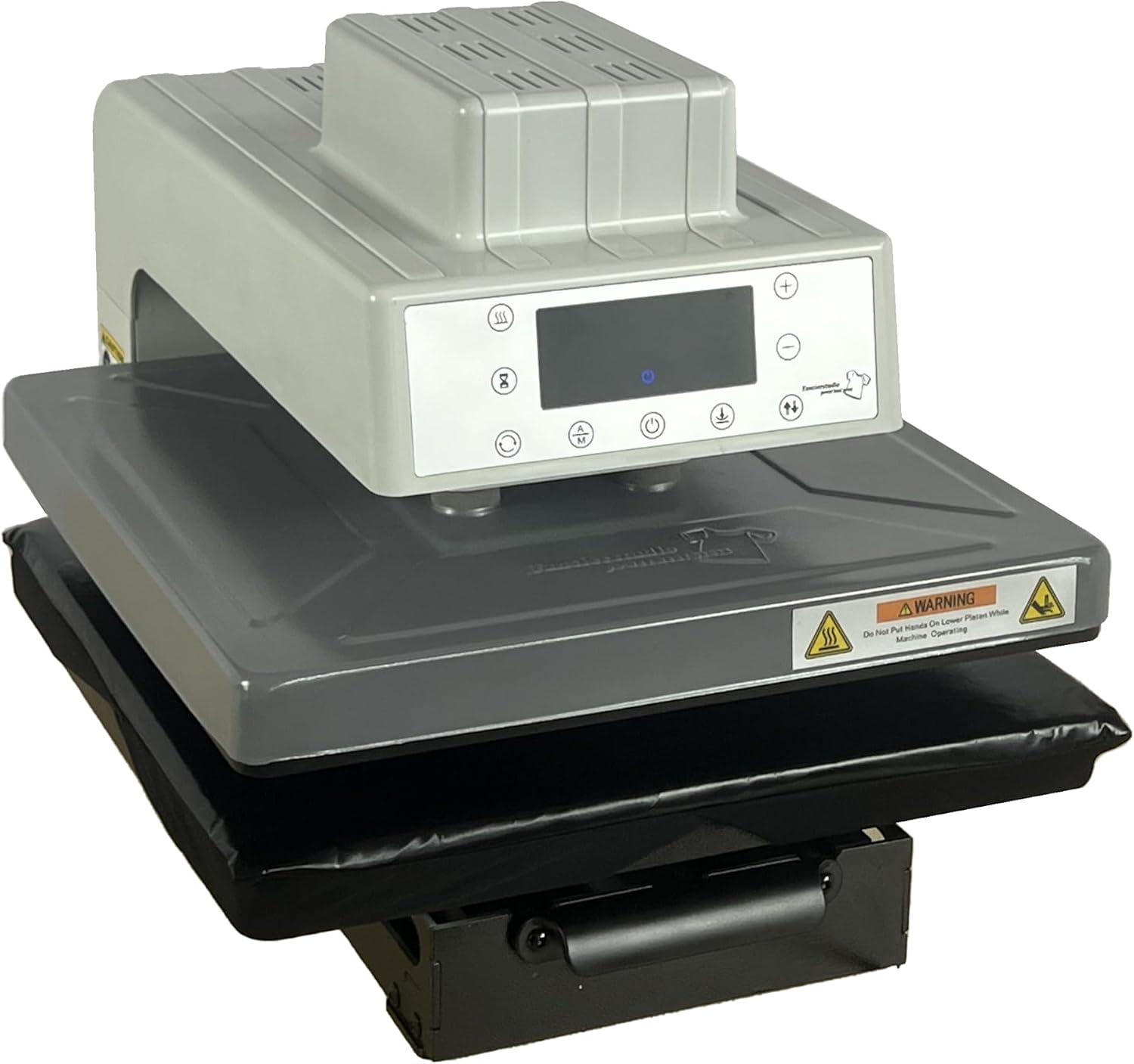 Fancierstudio 15x15 Auto Heat Press Machine Digital DTV HTV Sumblimation Heat Press Ink Transfer Press None Stick Cover includded Model AP15x15 GW