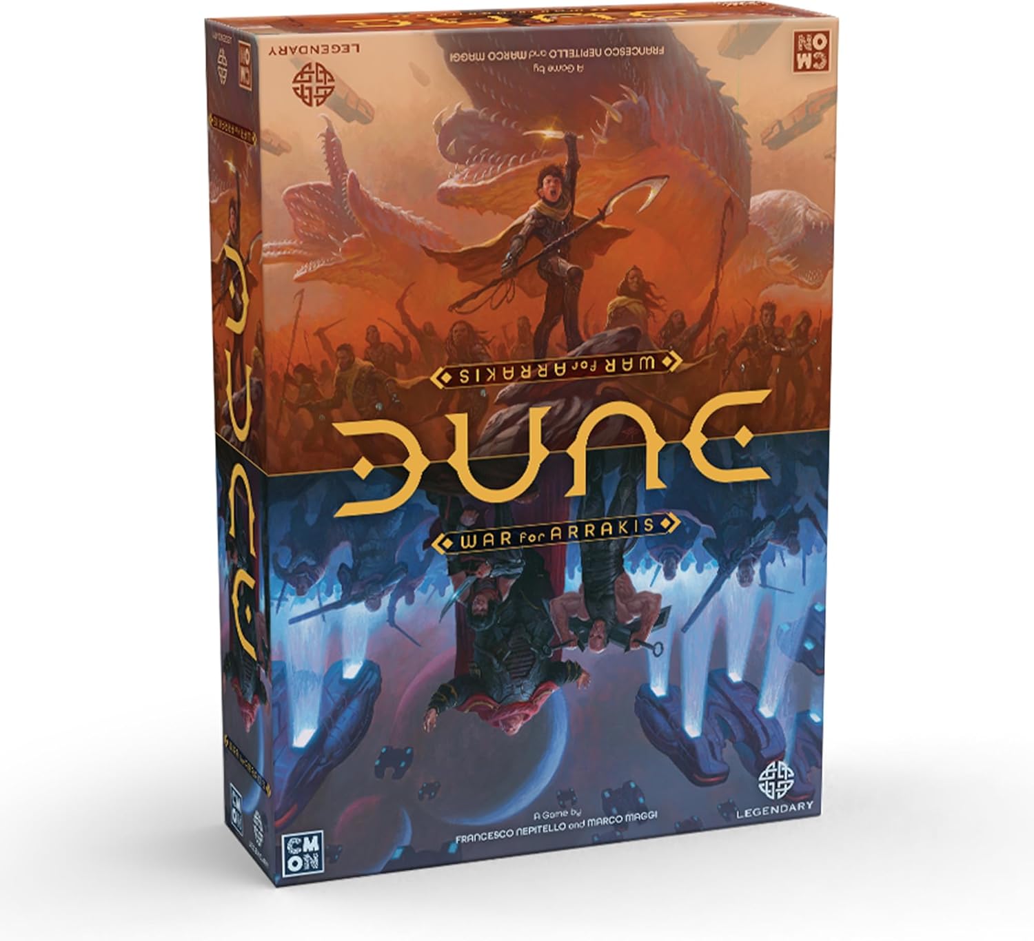 CMON Dune: War for Arrakis Board Game CORE Box - Tabletop Miniatures Strategy Game with Asymmetric Gameplay for Kids and Adults, Ages 14+, 1-4 Players, 120 Minute Playtime