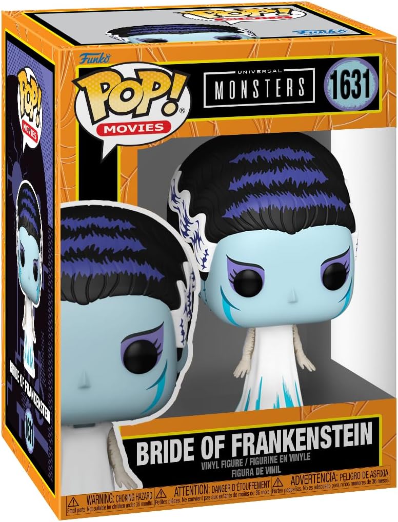 Funko Pop! Movies: UM – Bride Of Frankenstein Of Frank - Universal Monsters - Collectable Vinyl Figure - Gift Idea - Official Merchandise - Toys for Kids & Adults - Movies Fans
