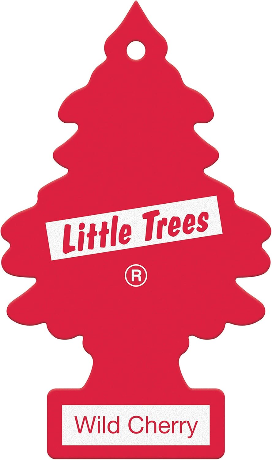 LITTLE TREES 10101 Little Trees Air Freshener Tree MTR0035 Wild Cherry Fragrance For Car Home Boat Caravan,Single Pack