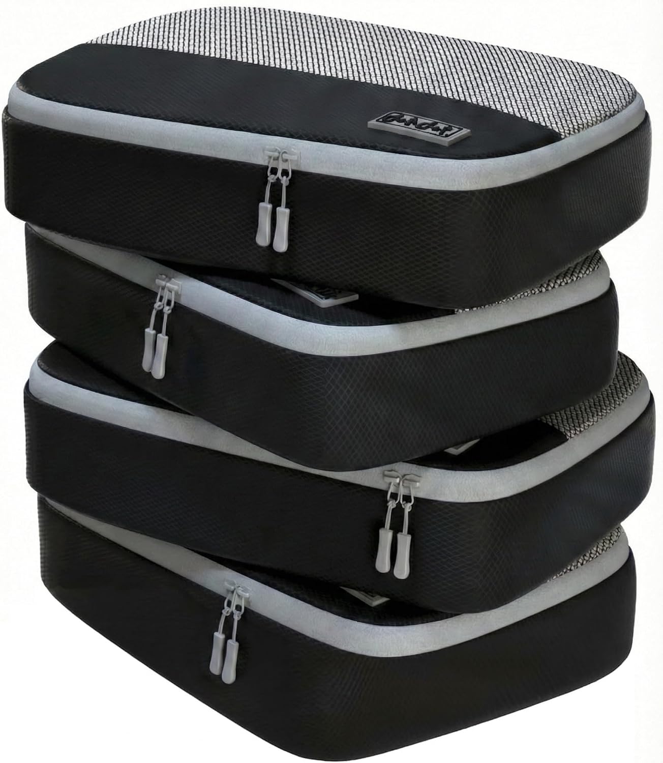 Dot&Dot Medium Packing Cubes - 4 Pcs Suitcase Organizer Set - Carry On Travel Cubes