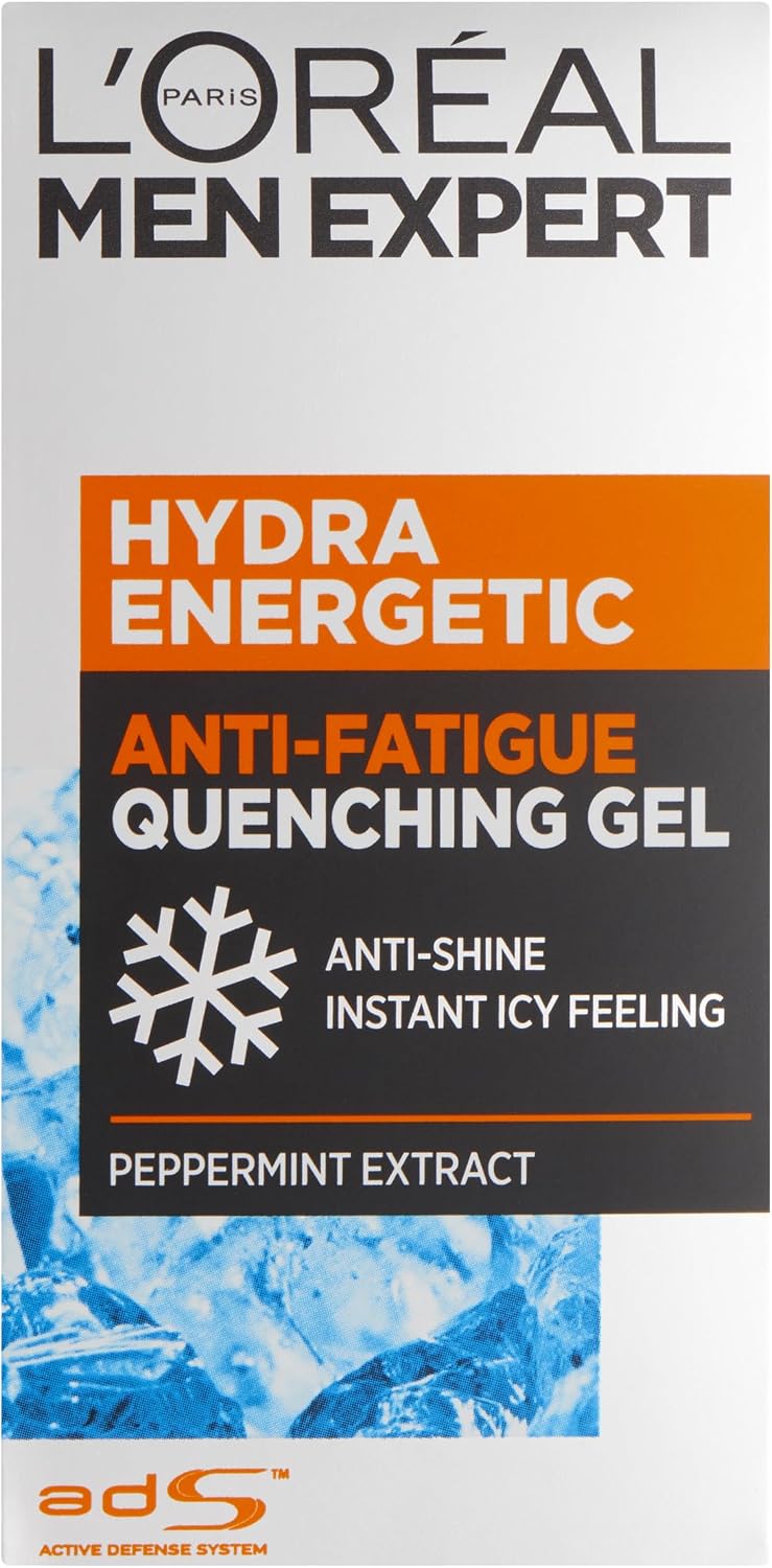 L'Oréal Paris Men Expert Mens Moisturiser Hydra Energetic Gel 50ml