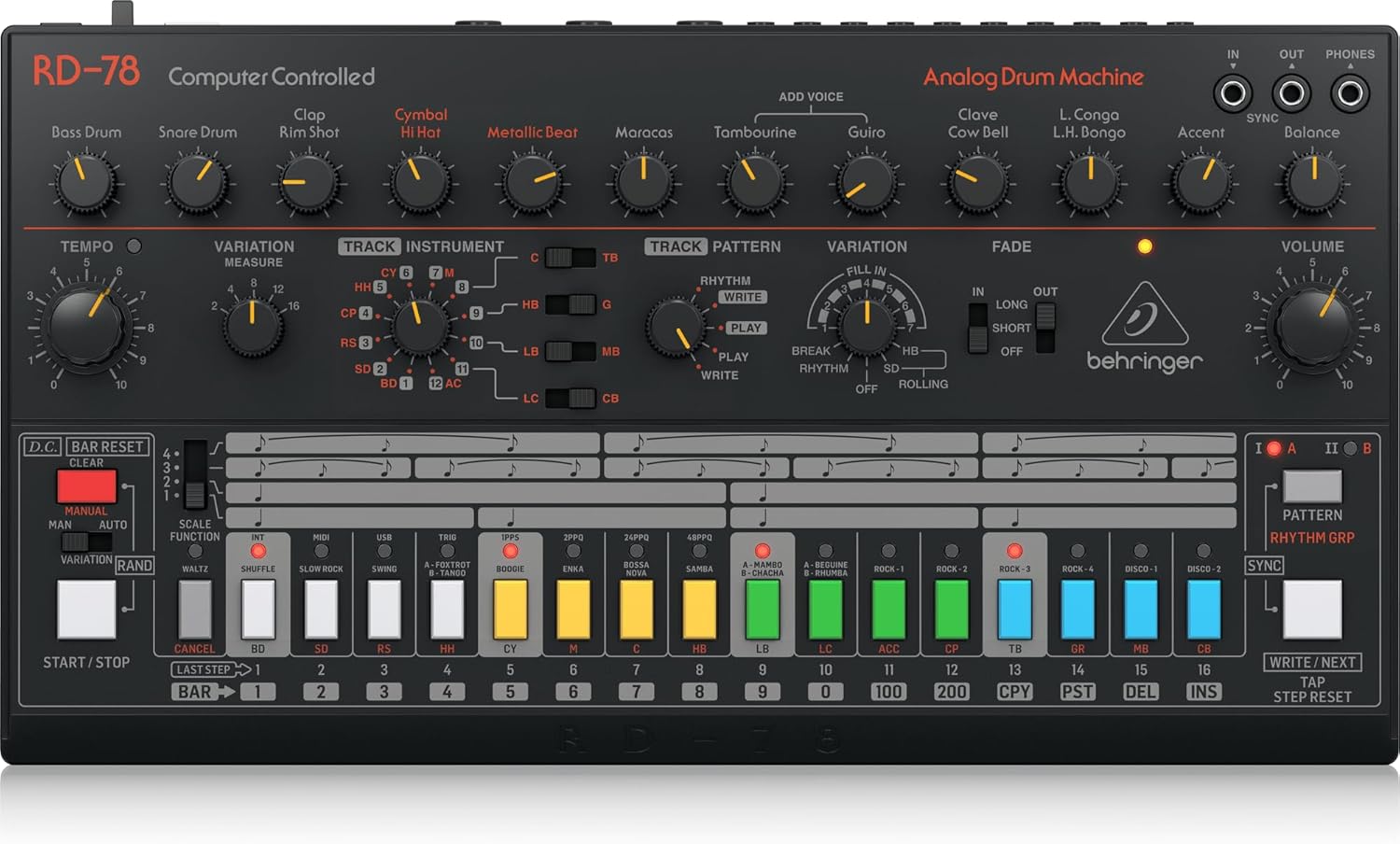 Behringer RD-78 Analog Drum Machine