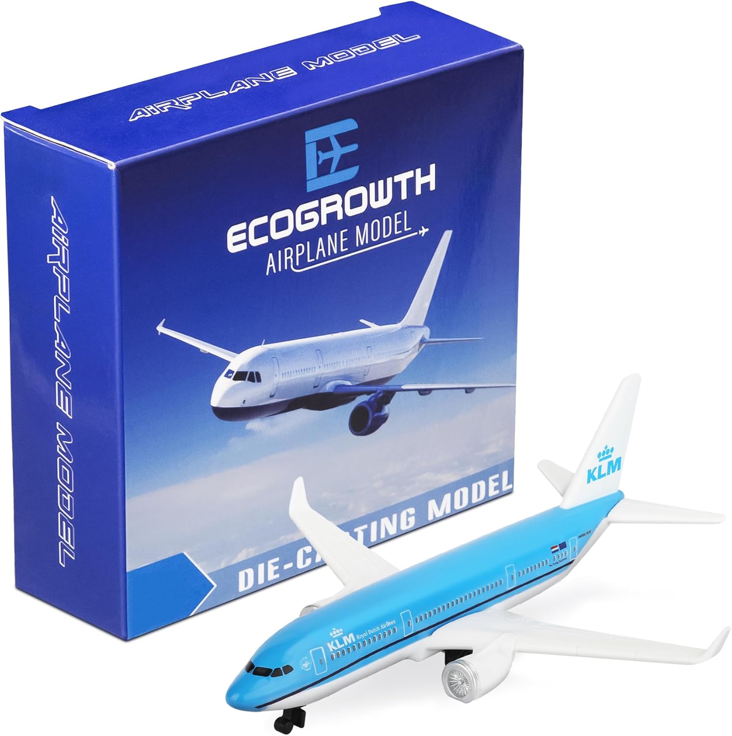 EcoGrowth Model Airplane Holland 747 Plane Model Plane Airplane for Collection & Gifts