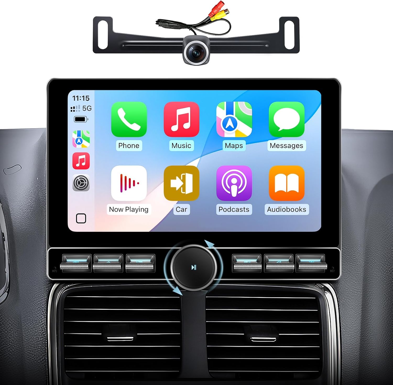 for Dodge Grand Caravan Car Radio 2011-2020 Chrysler Town & Country 2012-2016 Touch Screen Stereo |Android 13.0 | Wireless CarPlay Android Auto | AM/FM |Steering Wheel Control