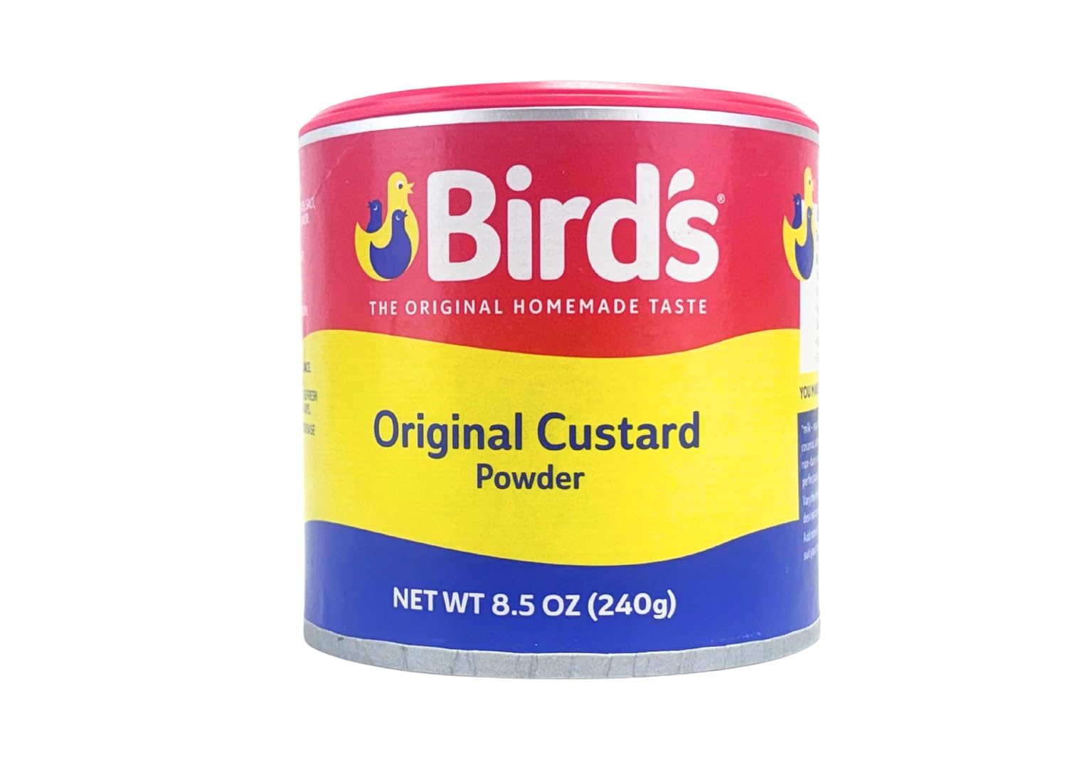 Bird's Original Instant Custard Powder 240g – Classic British Dessert Mix, Just Add Water, Creamy & Delicious (Pack of 1)