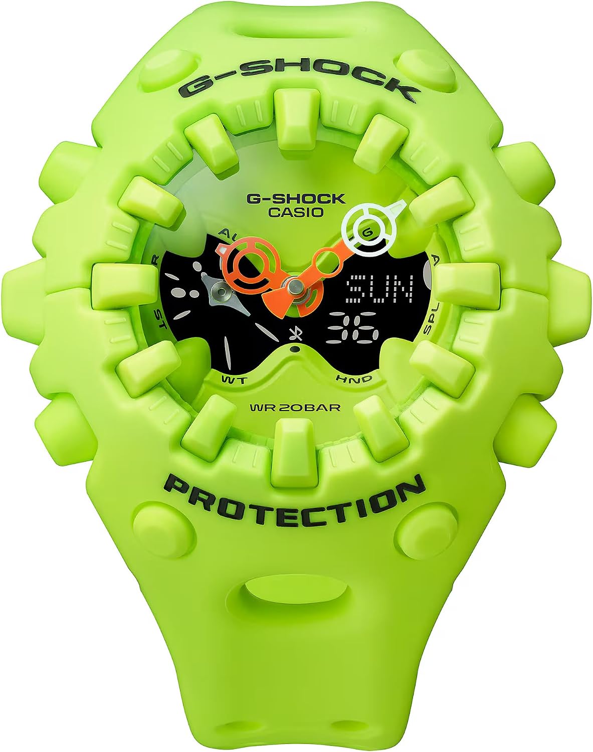 Casio G-Shock Big Case Neon Resin Analog-Digital Watch GAV01-9A