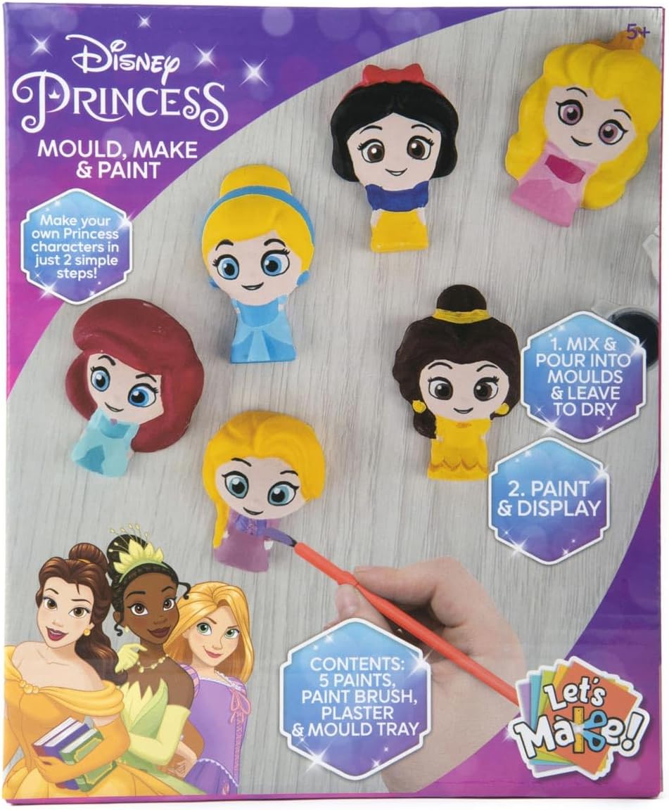 Disney Princess Mould and Paint Set