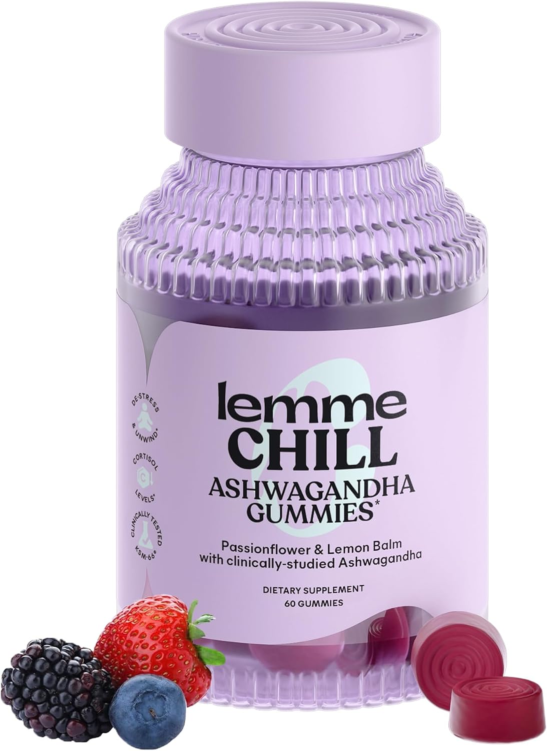Lemme Chill Stress Relief Gummies (60 Gummies)