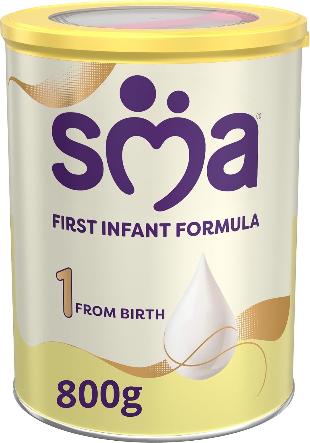 SMA Stage 1 First Infant Baby Milk Formula Powder from birth 800g