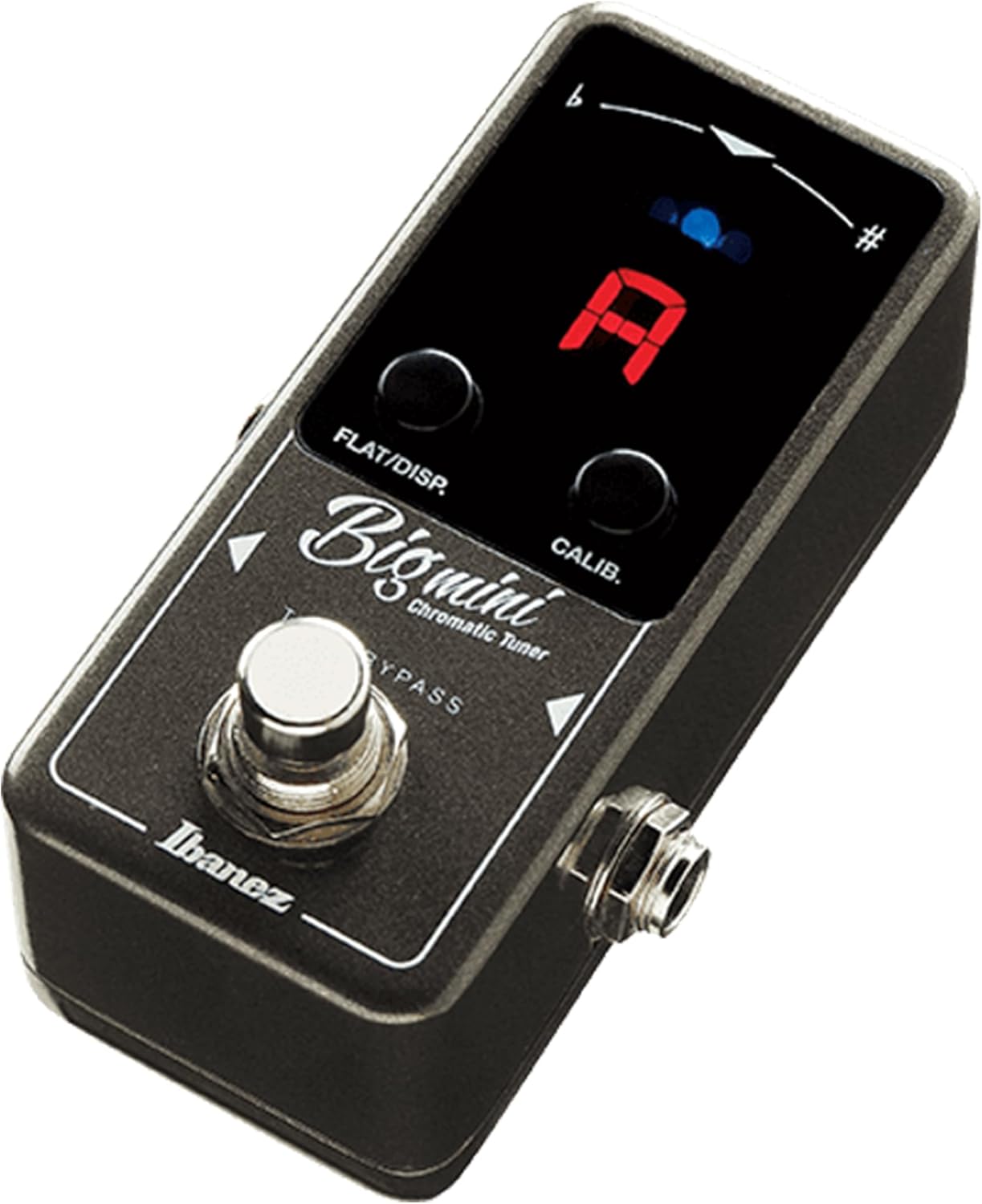 Ibanez BIGMINI Chromatic Guitar/Bass Pedal Tuner,Grey