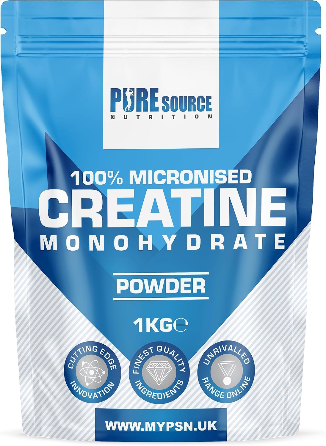Pure Source Nutrion Pure Micronised Creatine Monohydrate 1kg Powder